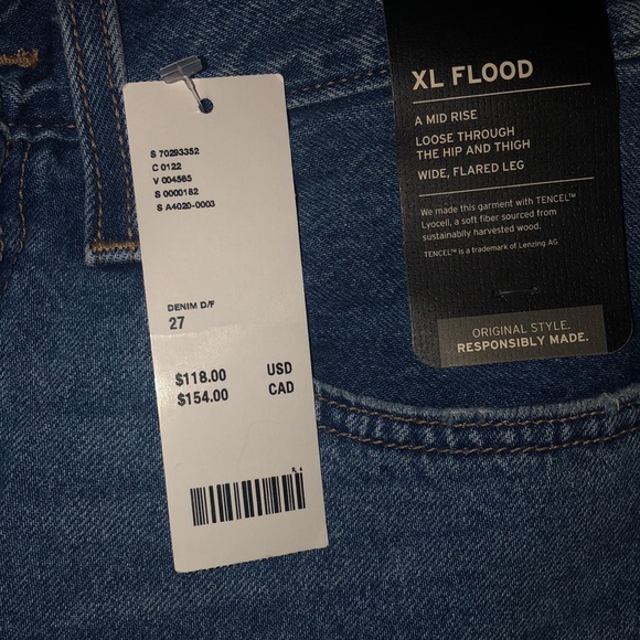 Levi’s XL Flood Jeans 27 - Picture 5 of 5